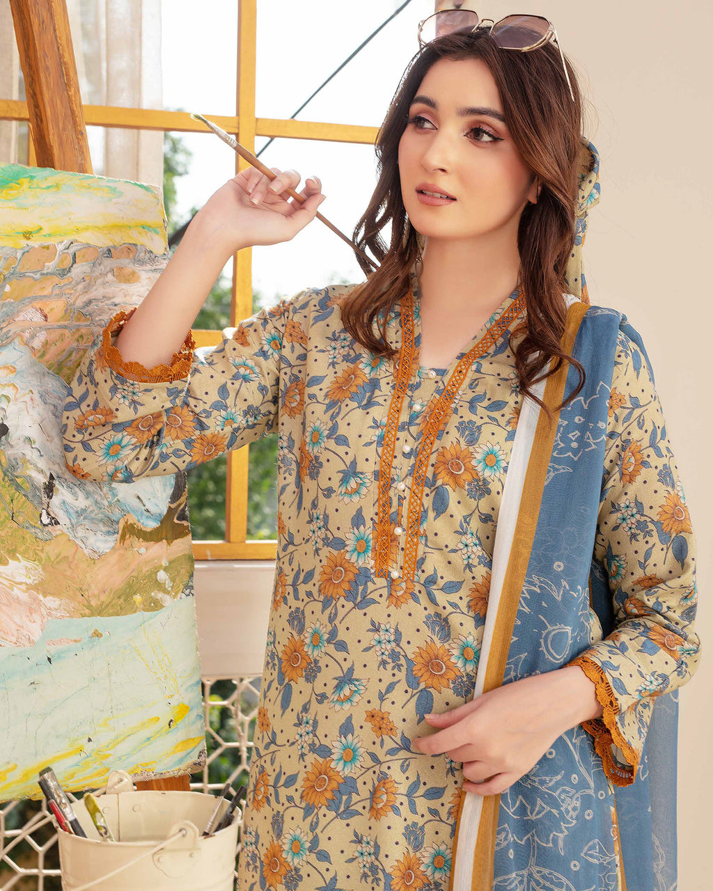 Rajwan By Hyqas 3 Piece Winter Collection D 01