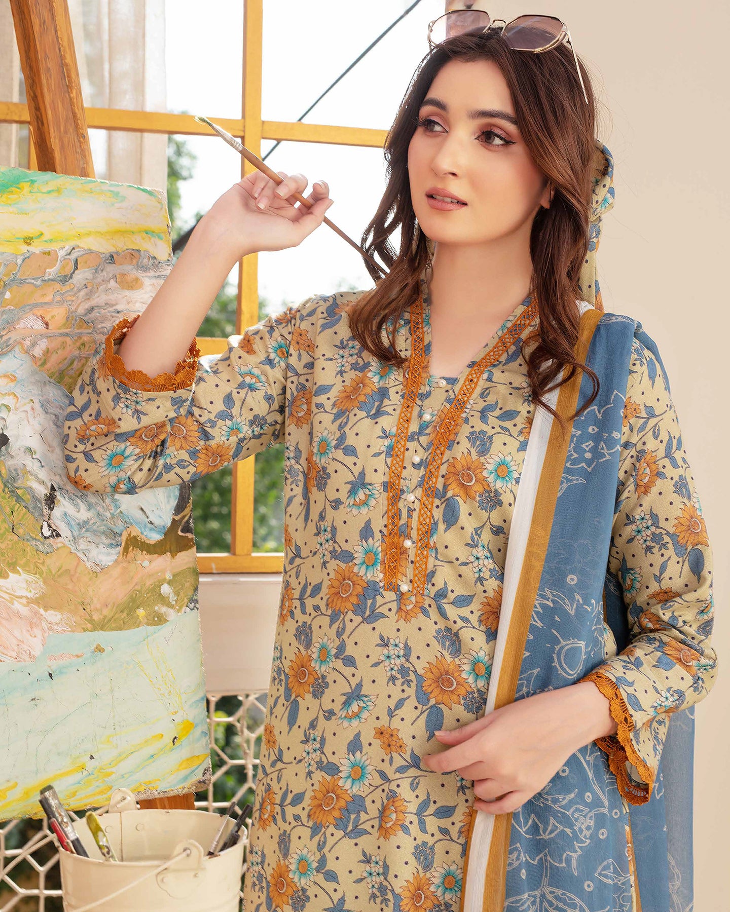 Rajwan By Hyqas 3 Piece Winter Collection D 01