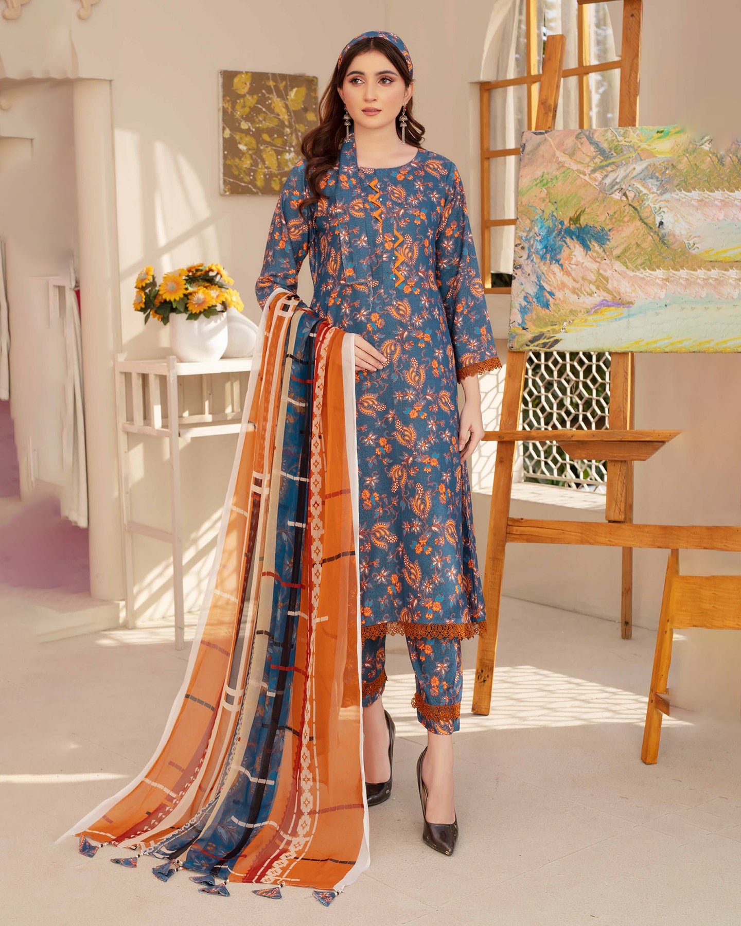 Rajwan By Hyqas 3 Piece Winter Collection D 02