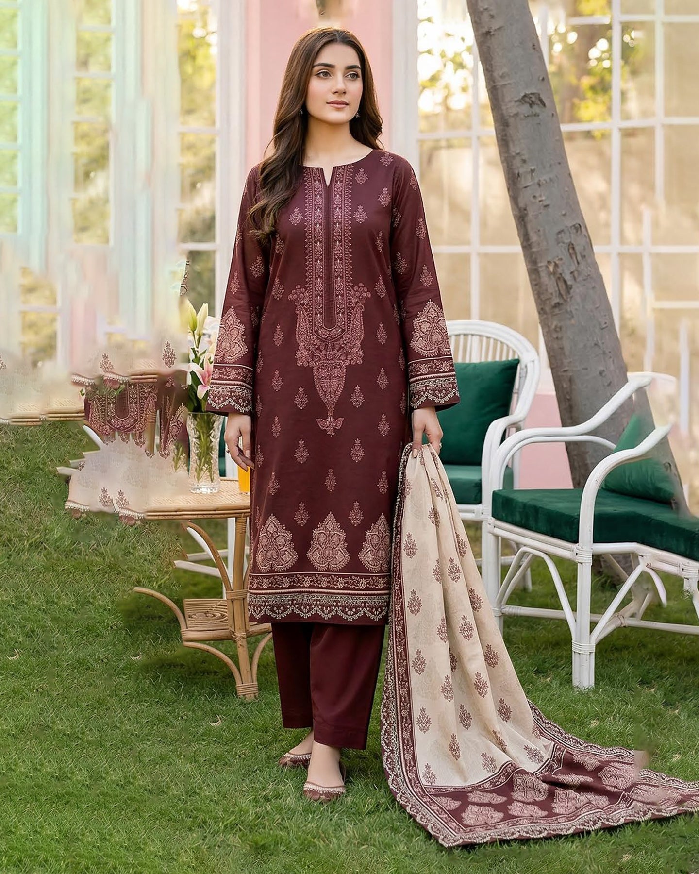 Mashaim By Hyqas 3 Piece Summer Collection D 03