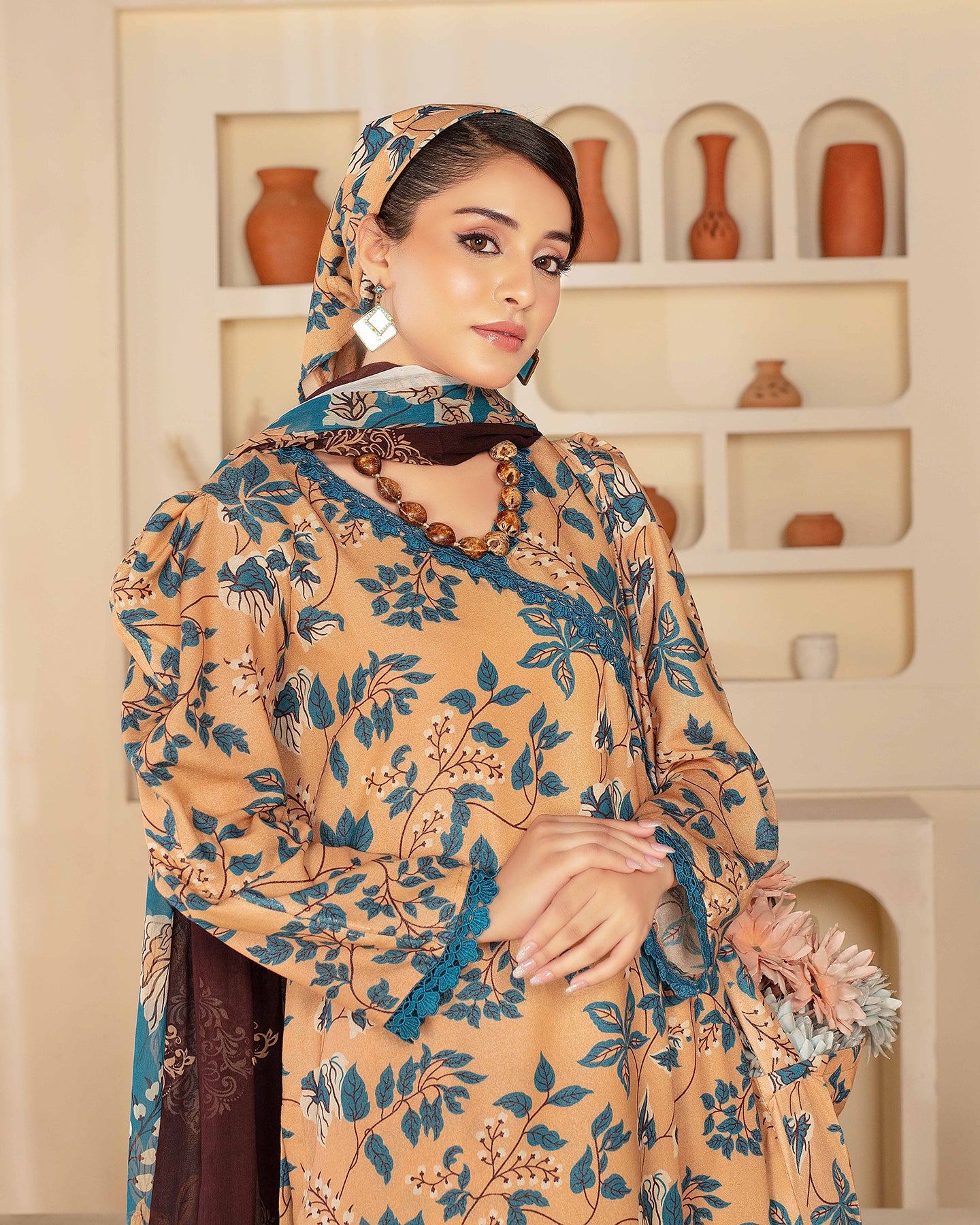 Rajwan By Hyqas 3 Piece Winter Collection D 03