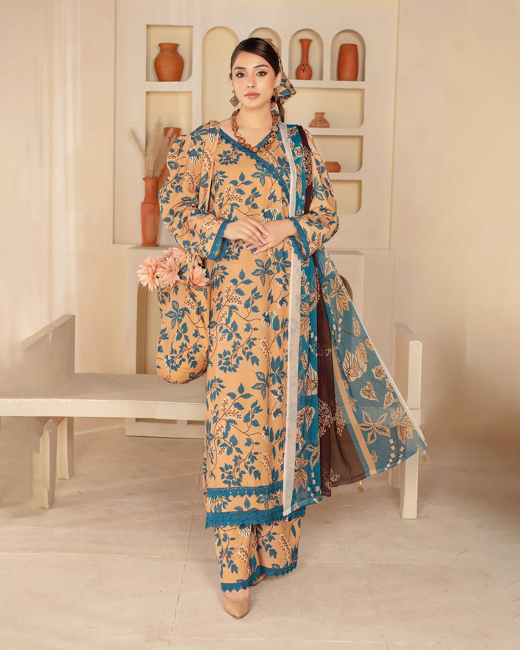 Rajwan By Hyqas 3 Piece Winter Collection D 03