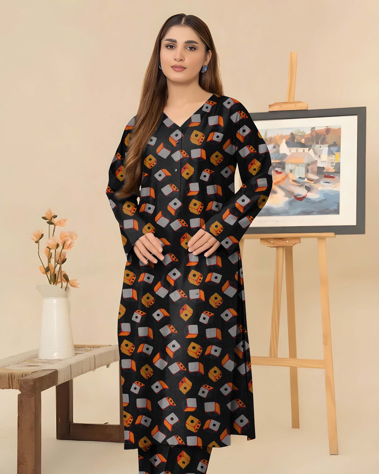Rang Mehar By Hyqas 2 Piece Winter Collection D 05