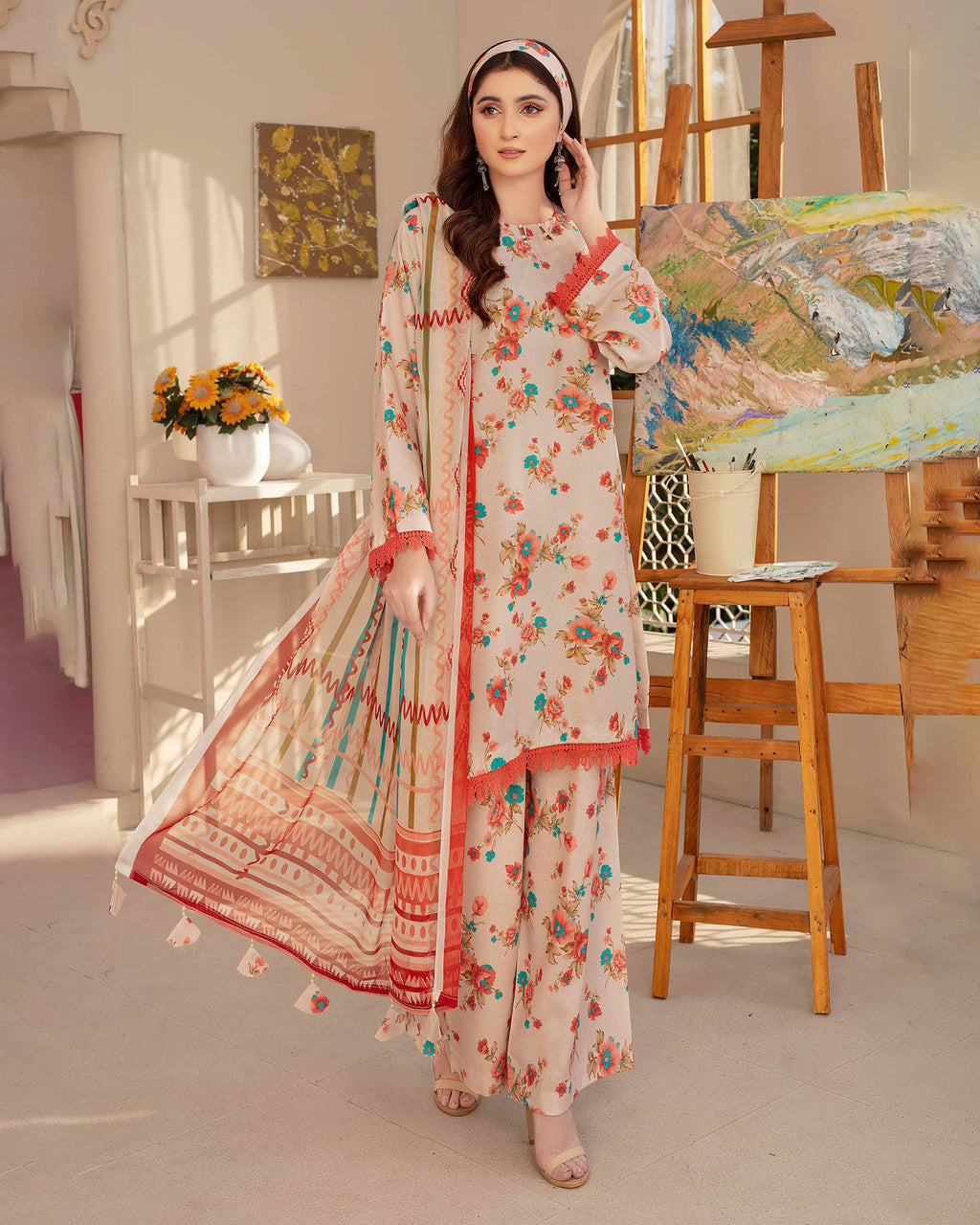 Rajwan By Hyqas 3 Piece Winter Collection D 07