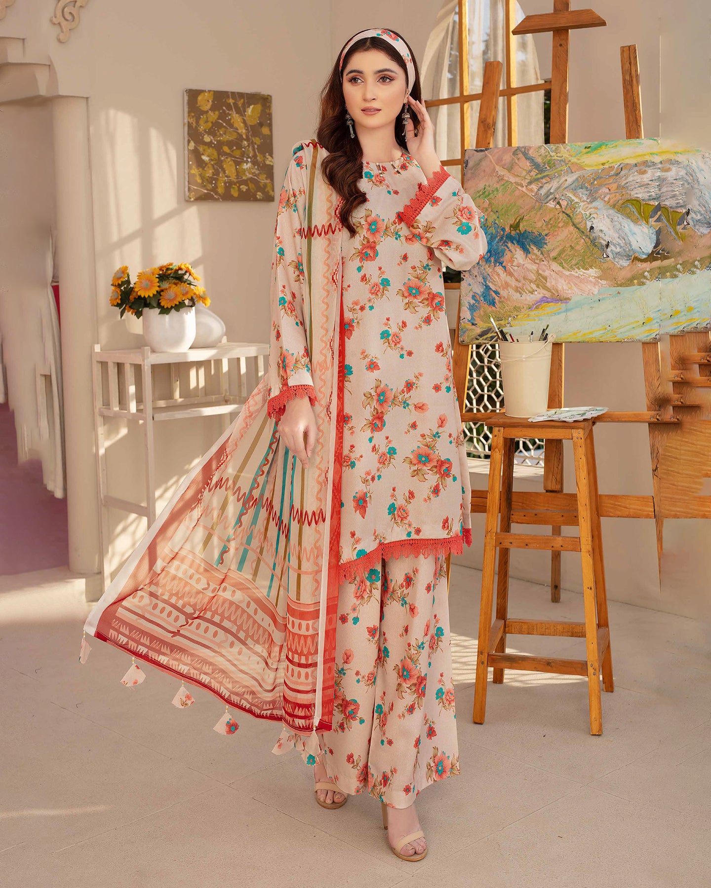 Rajwan By Hyqas 3 Piece Winter Collection D 07