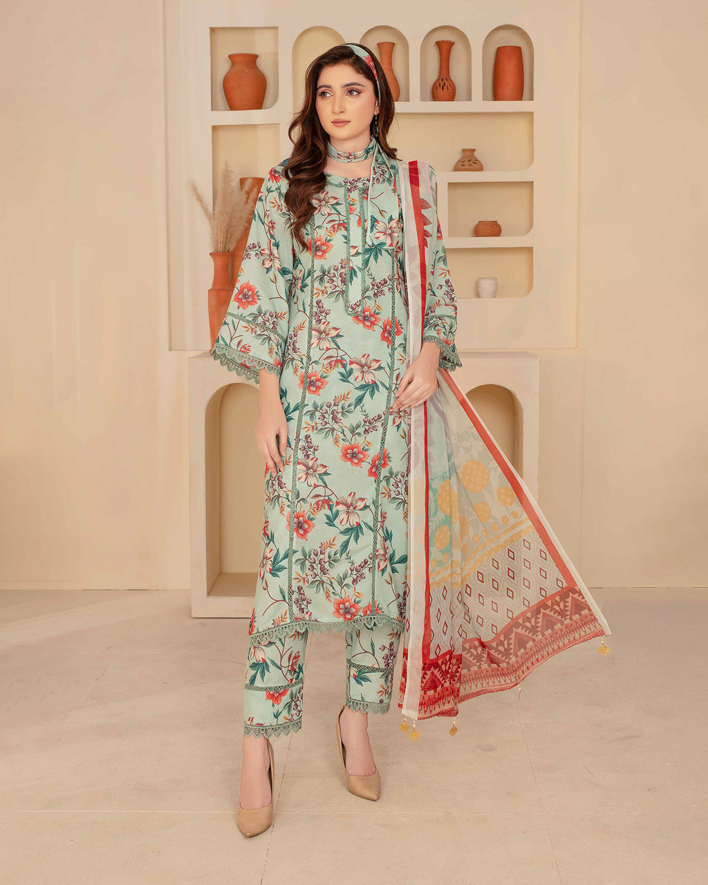 Rajwan By Hyqas 3 Piece Winter Collection D 08