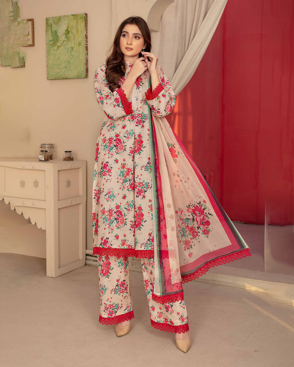 Rajwan By Hyqas 3 Piece Winter Collection D 09